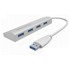 RaidSonic Icy Box 4x Port USB 3.0 Hub Silver kábel és adapter