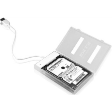 RaidSonic Icy Box kábel SATA 1xUSB 3.0 adapterrel + merevlemez védő doboz, fehér asztali számítógép kellék
