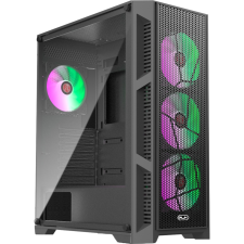 RAIJINTEK Arcadia III MS4 Számítógépház - Fekete (0R20B00247) számítógép ház