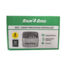  Rain Bird RC2 beltéri vezérlő, 8 körös WiFi-s öntözéstechnikai alkatrész