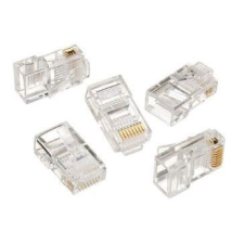 Rainbow CAT5e RJ45 UTP csatlakozó dugó (100 darab) kábel és adapter