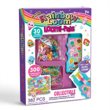 Rainbow Loom Auto Loom Loomi-Pals gumikarkötő készítő szett kreatív és készségfejlesztő