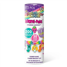  Rainbow Loom Lomi-Pals, Cylinder Surprise charmok kreatív és készségfejlesztő