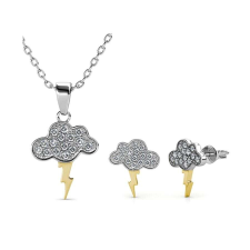  Rainy Day Swarovski kristályos szett - fehér ékszer szett