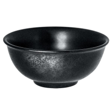 Rak Karbon porcelán kerek salátás tál, fekete, 12 cm, 27 cl, KRNNBW12 konyhai eszköz