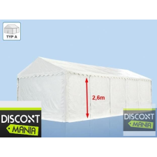 Raktársátor 4x10m professional 2,6m oldalmagassággal, 550g/m2 sátor