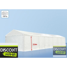 Raktársátor 5x16m professional 2,6m oldalmagassággal, 550g/m2 sátor