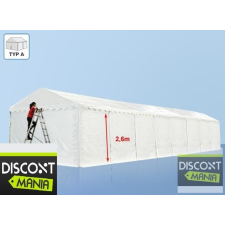  Raktársátor 6x16m professional 2,6m oldalmagassággal, 550g/m2 sátor