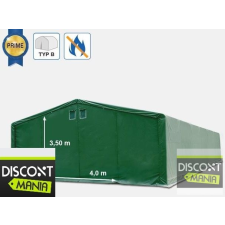  Raktársátor 8x12m professional 3m oldalmagassággal, 720g/m2 - TŰZÁLLÓ PONYVÁVAL! sátor