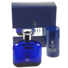 Ralph Lauren Polo Blue SET: edt 125ml + Deo stick 75ml kozmetikai ajándékcsomag