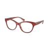 Ralph RA7141 5989 Striped Red Havana Demo Lens szemüveg