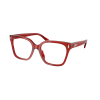 Ralph RA7158U 6210 Shiny Transparent Burgundy Demo Lens szemüveg