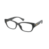 Ralph RA7165U 6157 Shiny Transparent Black Demo Lens szemüveg