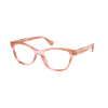 Ralph RA7195U 6341 Pink Havana Brown Demo Lens szemüveg