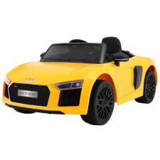 ramiz Audi R8 Spyder Elektromos Gyermekjármű - Sárga elektromos járgány