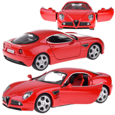 ramiz Autó fém modell Alfa Romeo 8C Competizione 1:32 méretarányú lámpák makett