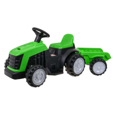 ramiz Gyermek traktor pótkocsival (6V / 4,5Ah) zöld színben elektromos járgány