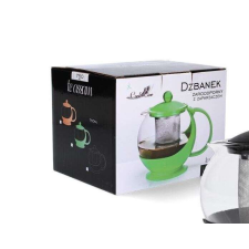 Ramiz.hu 750 ml-es hőálló teáskanna szűrővel zöld színben vízforraló és teáskanna