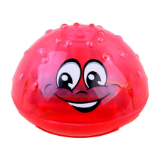 Ramiz.hu Mini gyermek szökőkút piros színben - fürdőjáték fürdőszobai játék