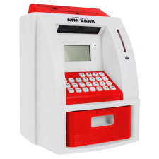 ramiz Játék ATM pénzautomata piros színben házimunka