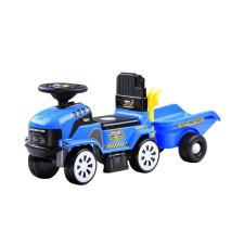 ramiz Kék színű traktor pótkocsival távirányítós modell