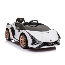 ramiz Lamborghini SIAN Elektromos Autó - Fehér (PA.QLS-6388.BIA) elektromos járgány