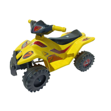 ramiz Quad Atv elektromos Ride On Divendi, galben elektromos járgány