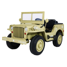 ramiz Retro katonai Jeep autó 4x4 24V 3 személyes elektromos járgány