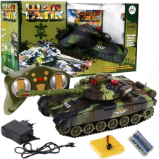 ramiz Távirányítós tank terepszínű álcás - zöld távirányítós modell