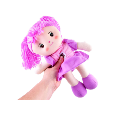 ramiz Zuzia aranyos puha lila rongybaba - 33 cm baba