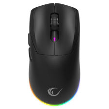 RAMPAGE Prote M5 Wired/Wireless Gaming Mouse Black egér