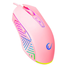 RAMPAGE SMX-G68 SPEAR Gaming RGB Mouse Pink (35503) egér