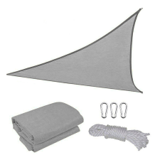 Rana napvitorla háromszög alakú 4x4x4 m szürke kerti bútor