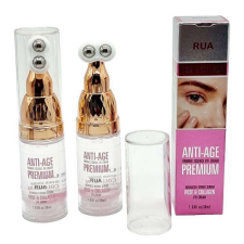 Ránctalanító szemkörnyékápoló szérum, RUA, rózsával és kollagénnel, 30 ml arcszérum