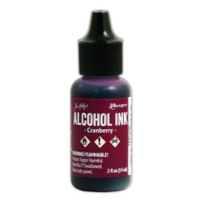 Ranger Alkoholos tinta Cranberry Tim Holtz Alcohol Ink (14 ml) bélyegző