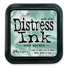 Ranger Bélyegzőpárna , Distress Ink / Tim Holtz - iced spruce (1 db) bélyegző