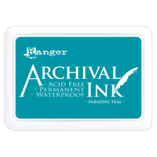 Ranger Bélyegzőpárna , Ranger Archival Ink / Paradise teal - (1 db) bélyegző