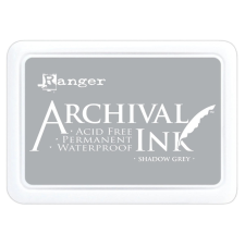 Ranger Bélyegzőpárna , Ranger Archival Ink / Shadow grey - (1 db) bélyegző