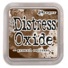 Ranger Distress Oxide Tintapárna - Ground Espresso - Tim Holtz (1 db) bélyegző
