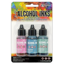 Ranger Getaway Alkoholos tinta készlet Tim Holtz Alcohol Ink (3 db) bélyegző