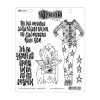 Ranger Gumibélyegző , My Crown / Dylusions cling stamp (1 db)
