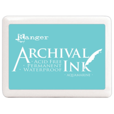 Ranger Óriás Bélyegzőpárna , Aquamarine / Ranger Archival Ink Jumbo (1 db) bélyegző