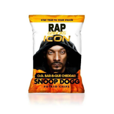  Rap Snack Snoop Dogg BBQ és Cheddar Cheese burgonyachips 71g előétel és snack