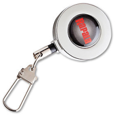 Rapala Pin-On Reel Retractor rugós zsinóros szerelék tartó (RRLW) horgászkiegészítő