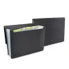  RAPESCO Harmonikamappa, A4, PP, 13 rekeszes, RAPESCO "Germ-Savvy™", matt fekete