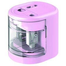 RAPESCO "PS12-USB" hegyező, kétlyukú, asztali, rózsaszín (IR1446) (IR1446) hegyező