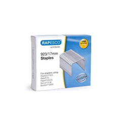 RAPESCO Tűzőkapocs Rapesco 923/17 gemkapocs, tűzőkapocs