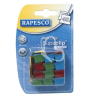 RAPESCO Utántöltő kapcsok, RAPESCO, "Supaclip" vegyes színben