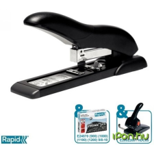 Rapid HD70 Fashion Tűzőgép nagyteljesítményű 70 lap fekete-szürke tűzőgép