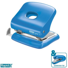 Rapid Lyukasztó, kétlyukú, 30 lap, RAPID &quot;FC30&quot;, élénk kék lyukasztó